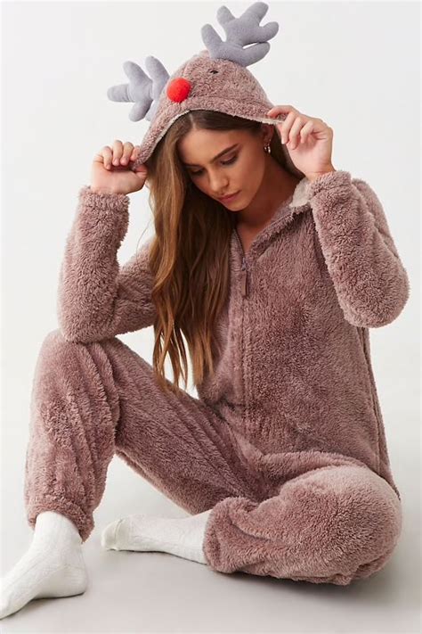 faux fur pajama